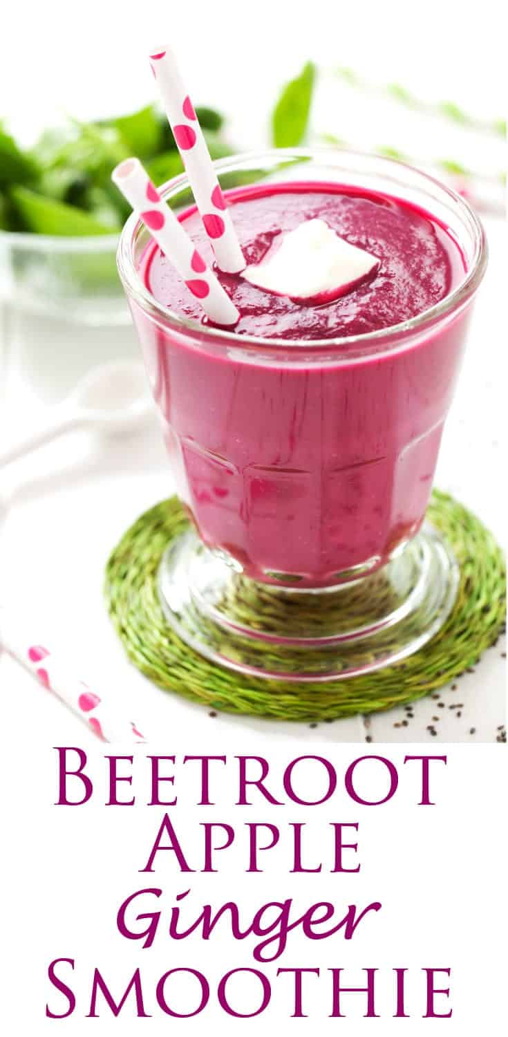 Beetroot Apple Ginger Smoothie Littlesugarsnaps