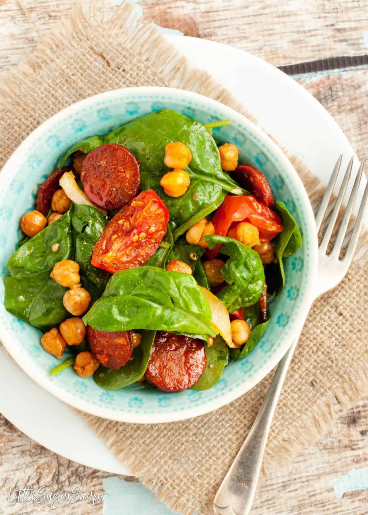 Spiced & Roasted Chickpea Salad Littlesugarsnaps