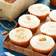 Carrot, Coconut & Spelt Cupcakes