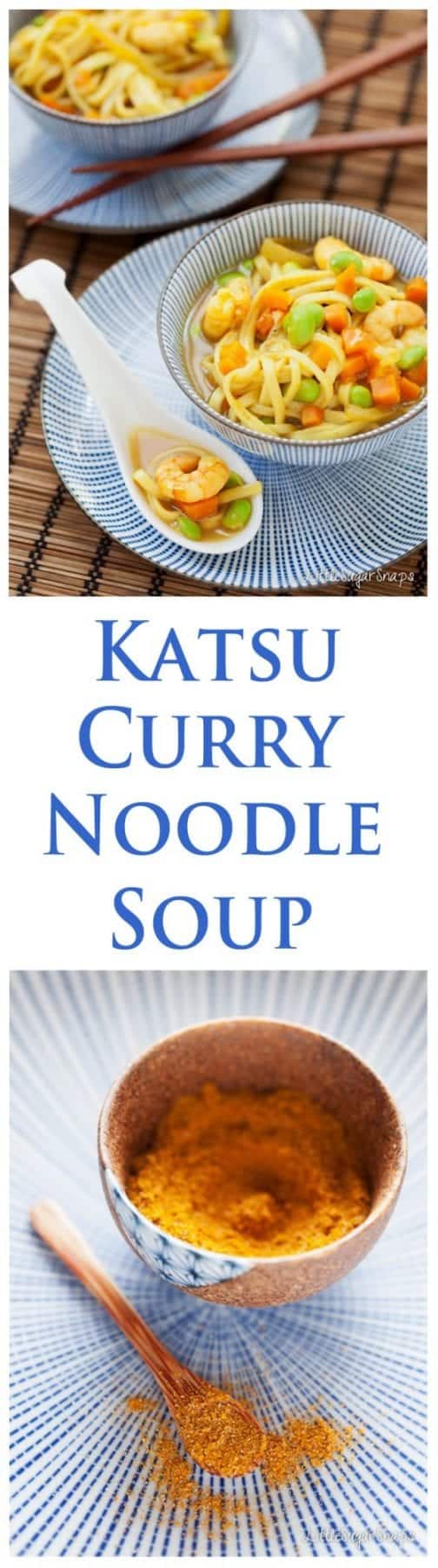 Katsu Curry Noodle Soup Littlesugarsnaps