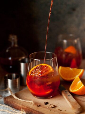 Winter Spice Negroni