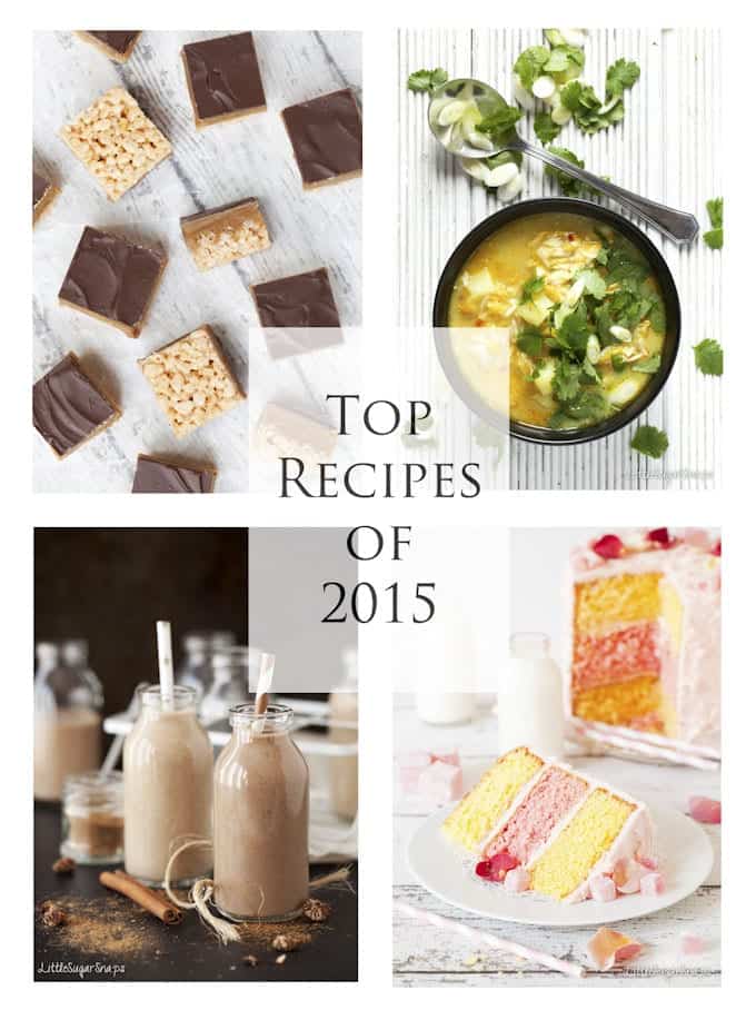 Top Recipes from Littlesugarsnaps 2015 - text overlay