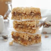 Salted Caramel Rice Krispie Treat