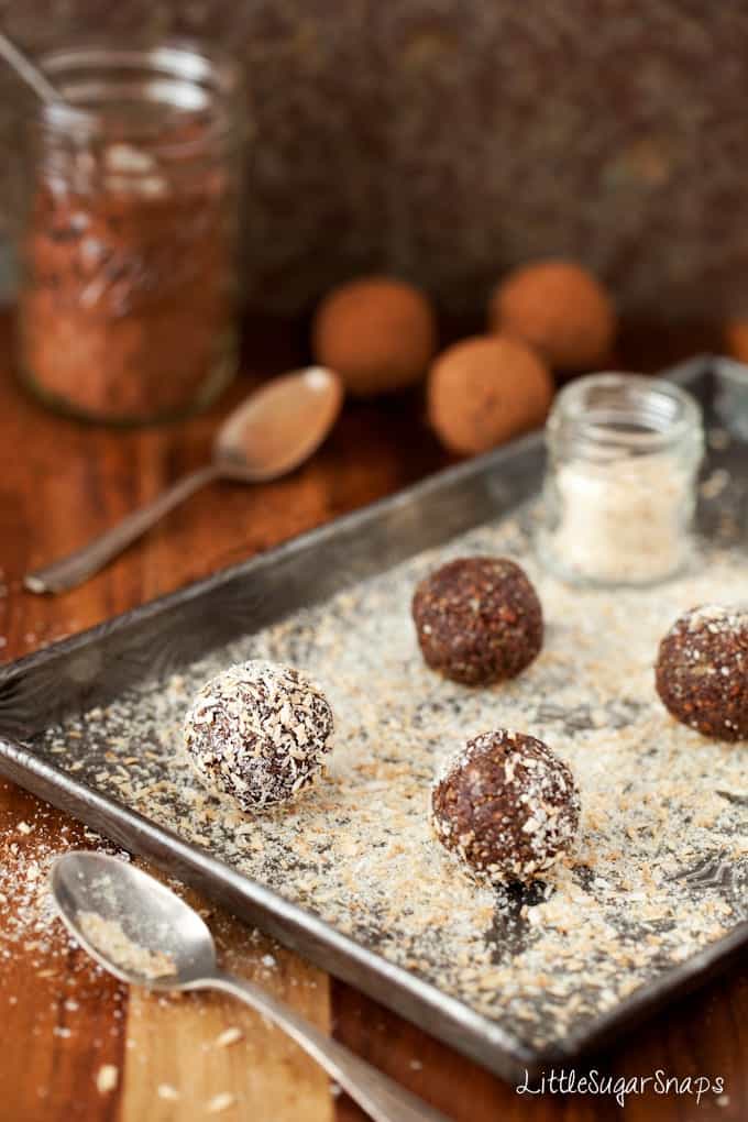 Mint Chocolate Energy Balls Littlesugarsnaps