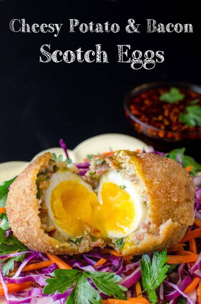 Potato and Bacon Scotch Eggs