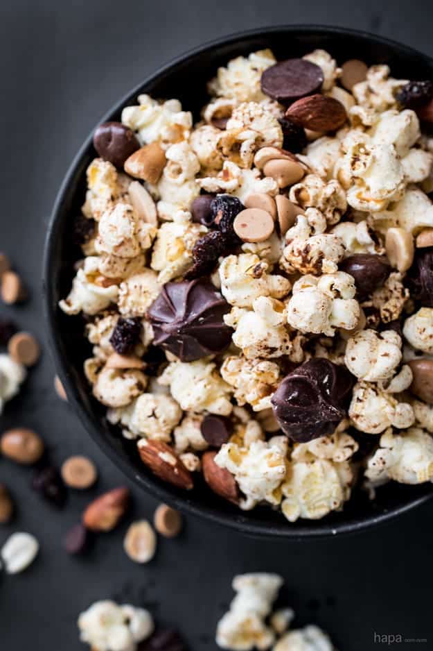 Spiced Trail Mix Popcorn