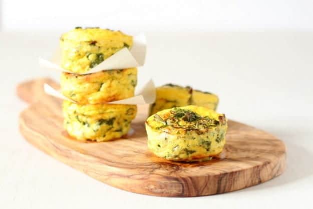 Spinach & Yoghurt Frittata