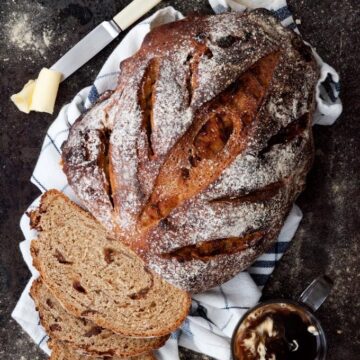 Coffee Date Rye Bread