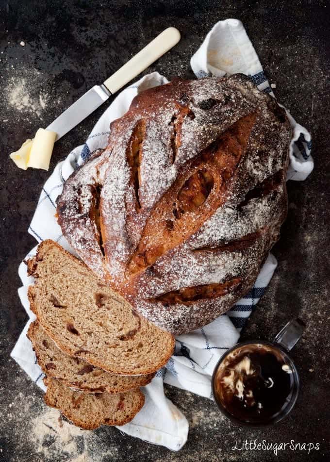 Coffee Date Rye Bread