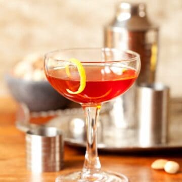 Bourbon, Campari & Amaro Cocktail