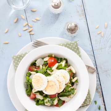 Egg Florentine Pasta Salad