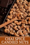 CHAI SPICE CANDIED NUTS - image for pinterest