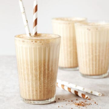 Coffee Milkshake with Dates, Cardamom & Vanilla