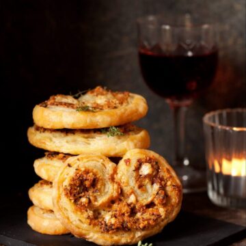 Cheese palmiers