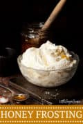 HONEY FROSTING - image for pinterest