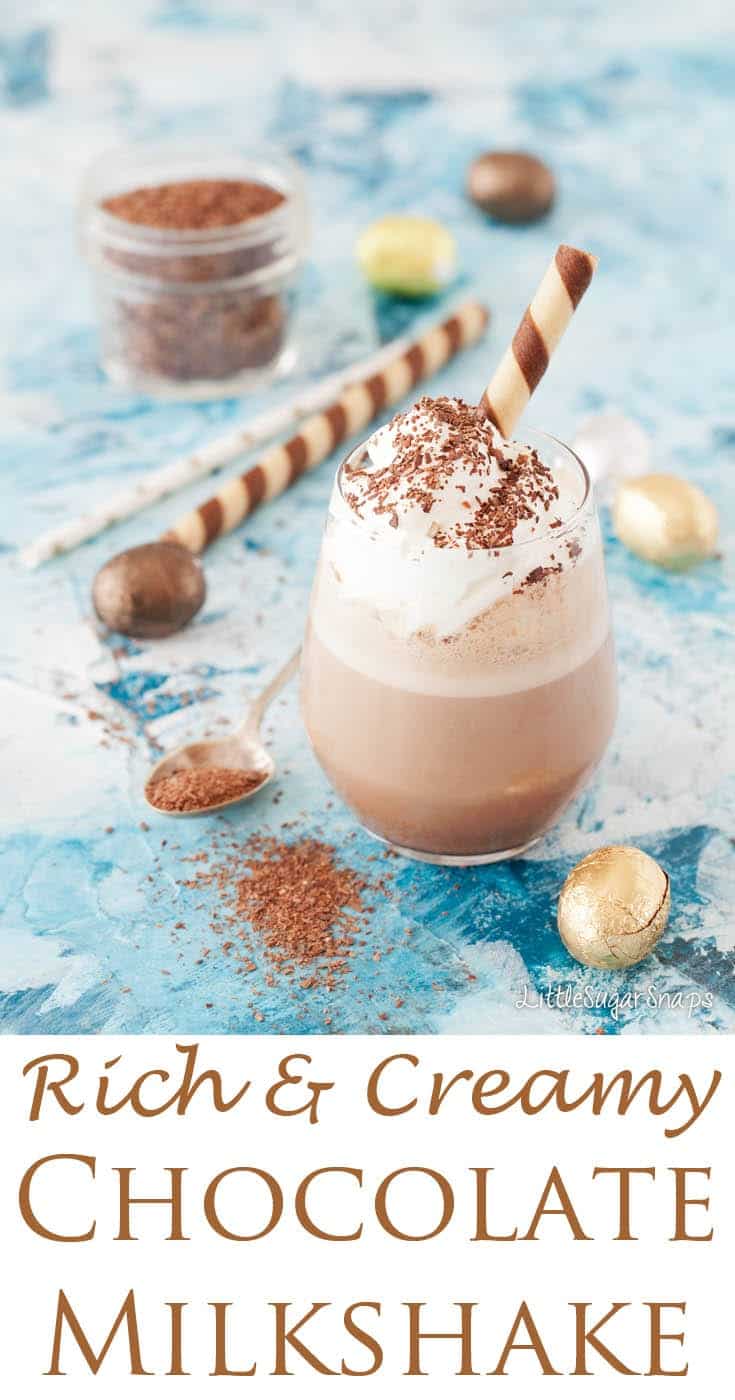 Rich & Creamy Easter Egg Chocolate Milkshake + Other Ways to Use up