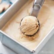Homemade Salted Caramel ice Cream