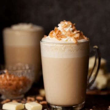 Caramelised White Chocolate - Hot Chocolate