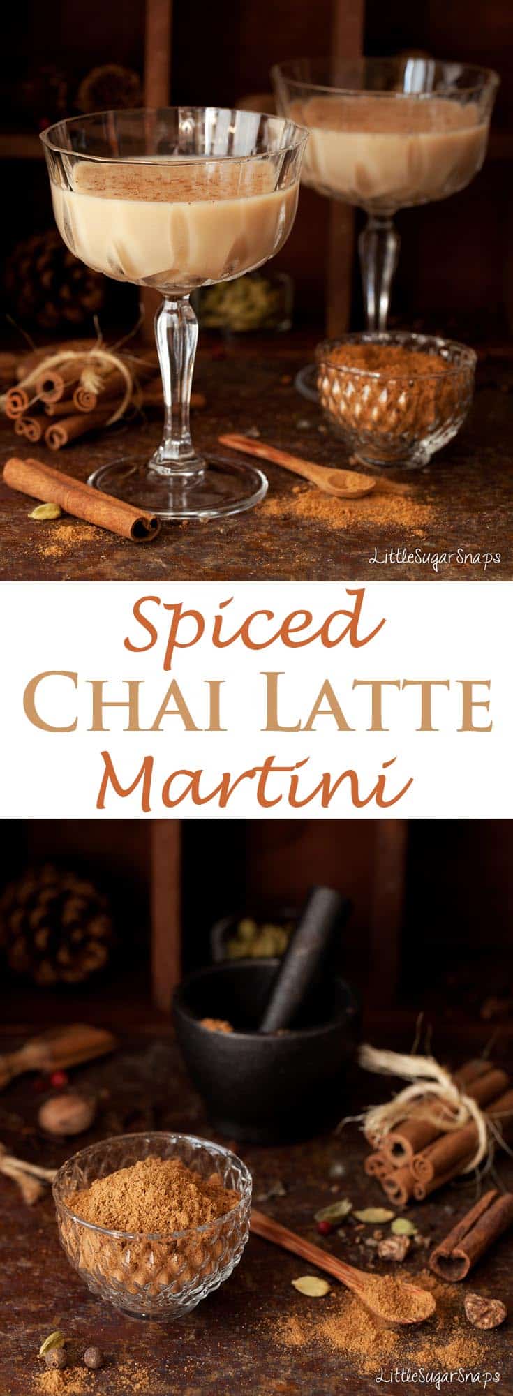 Spiced Chai Latte Martini Littlesugarsnaps