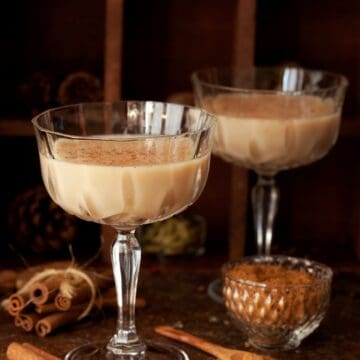 Spiced Chai Latte Martini