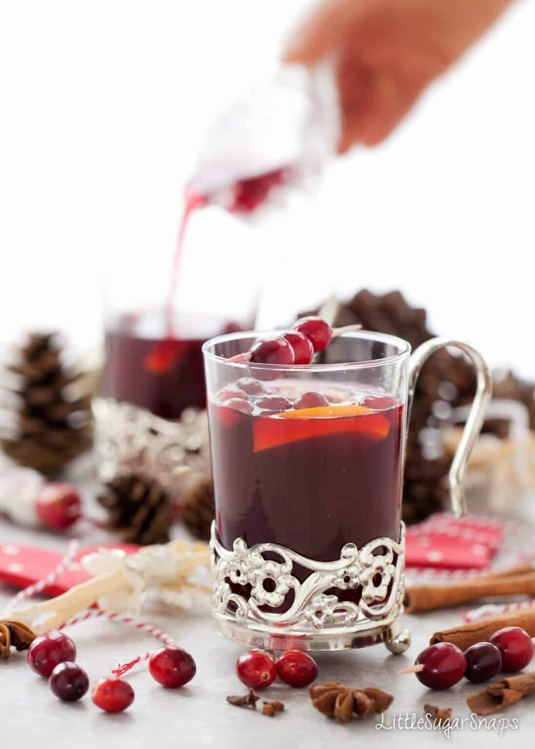 NonAlcoholic Mulled Grape Juice Little Sugar Snaps