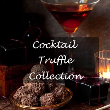Cocktail Truffles image with typography
