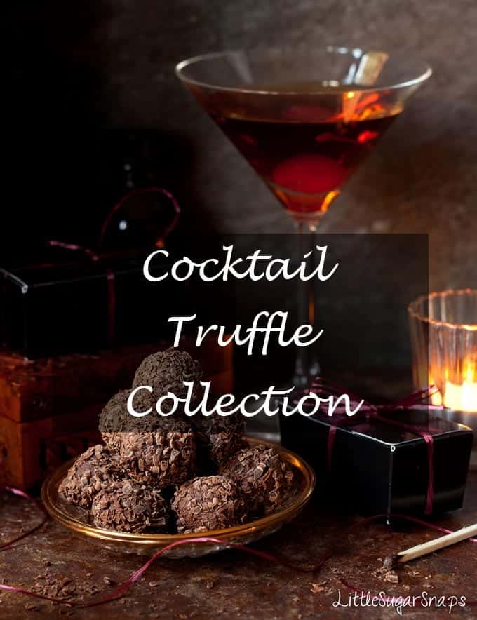 Cocktail Truffles #truffles #chocolate #cocktails