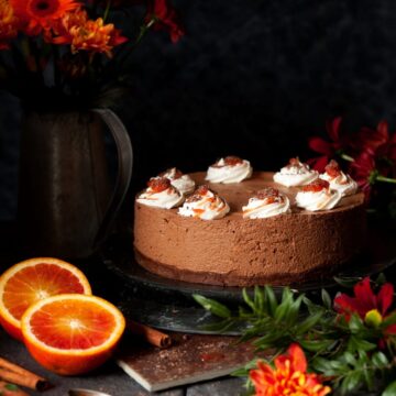 Cinnamon Chocolate Mousse Cake