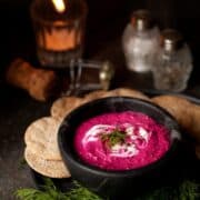 Beetroot Tahini Dip