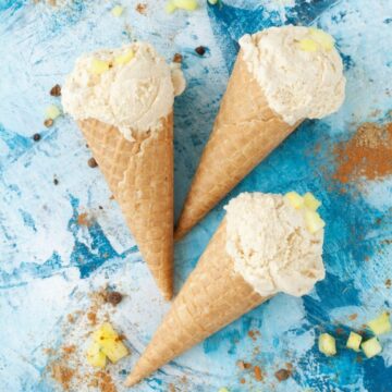 Roasted Pineapple Ice Cream