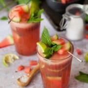 Salted Watermelon Mint Cooler