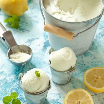 Limoncello Lemon Sorbet