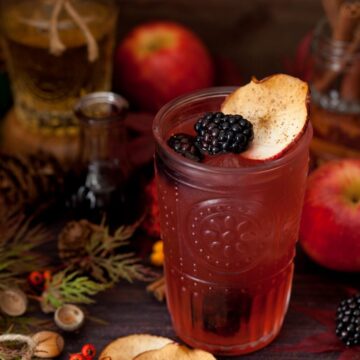 Blackberry Apple Autumn Gin Tonic