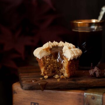 Sticky Toffee Pudding Cupcakes