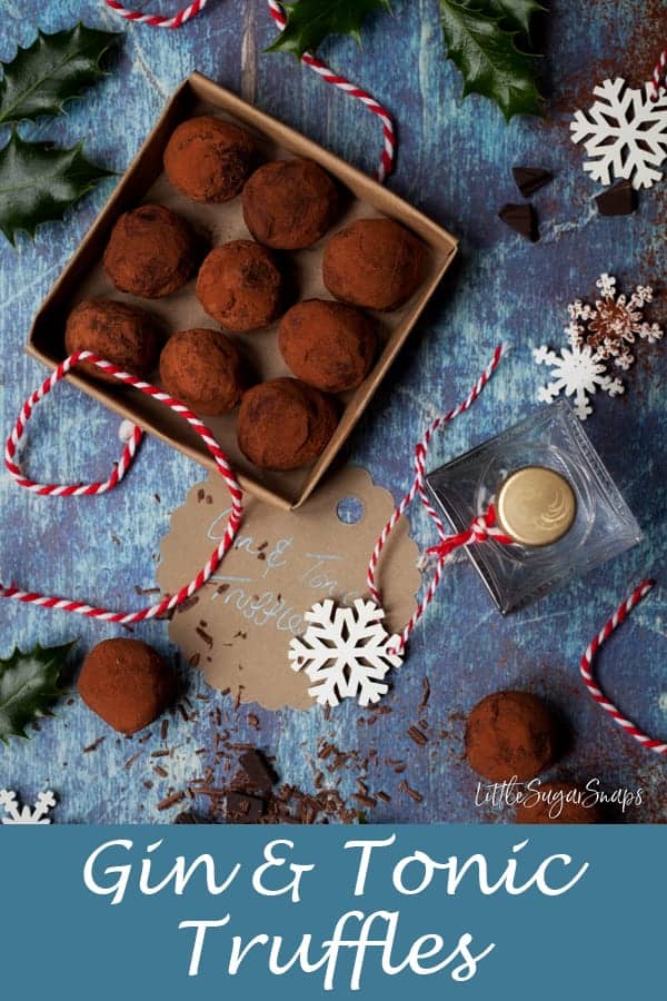 Gin and Tonic Truffles Littlesugarsnaps