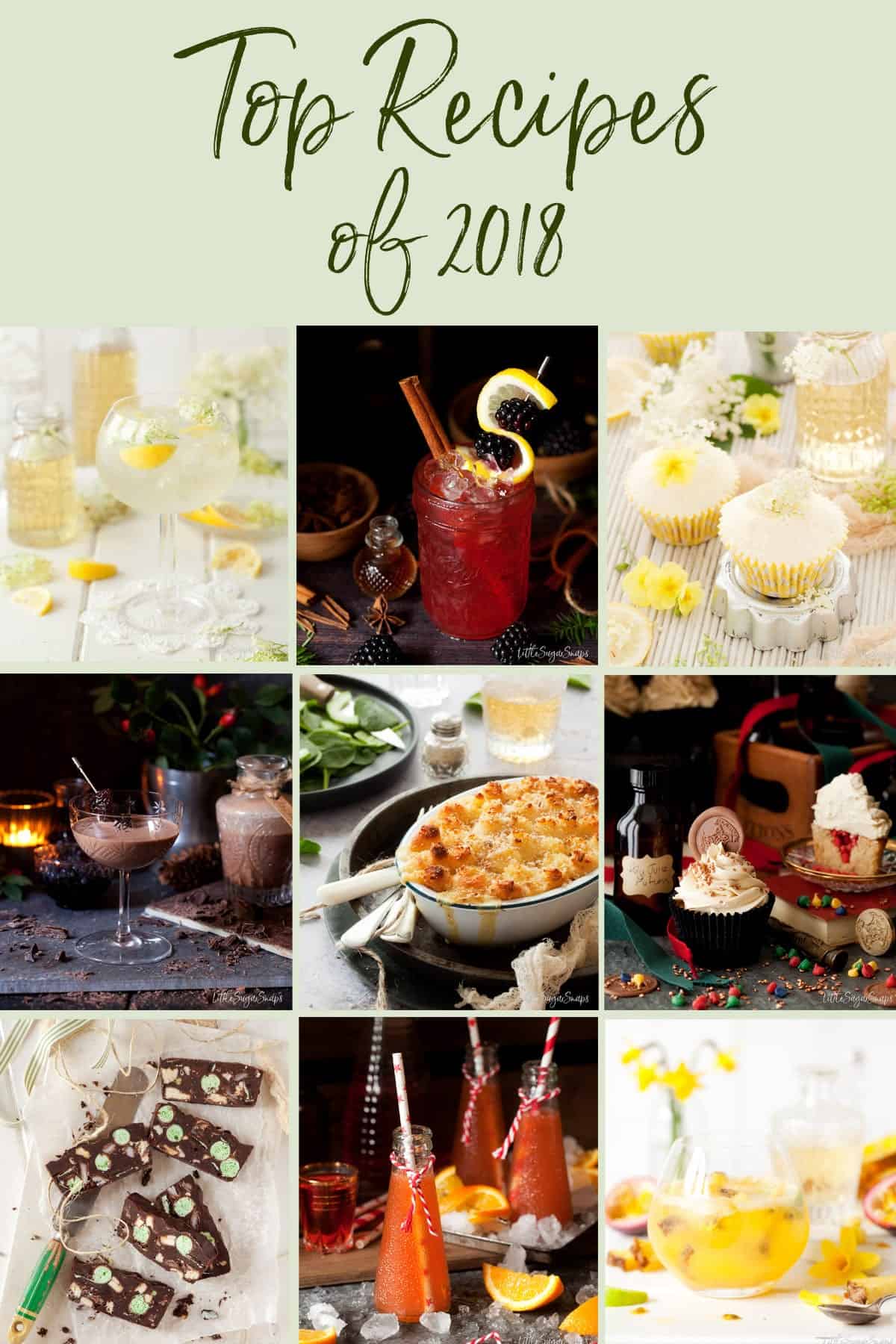 Collage of recipe images with text overlay.