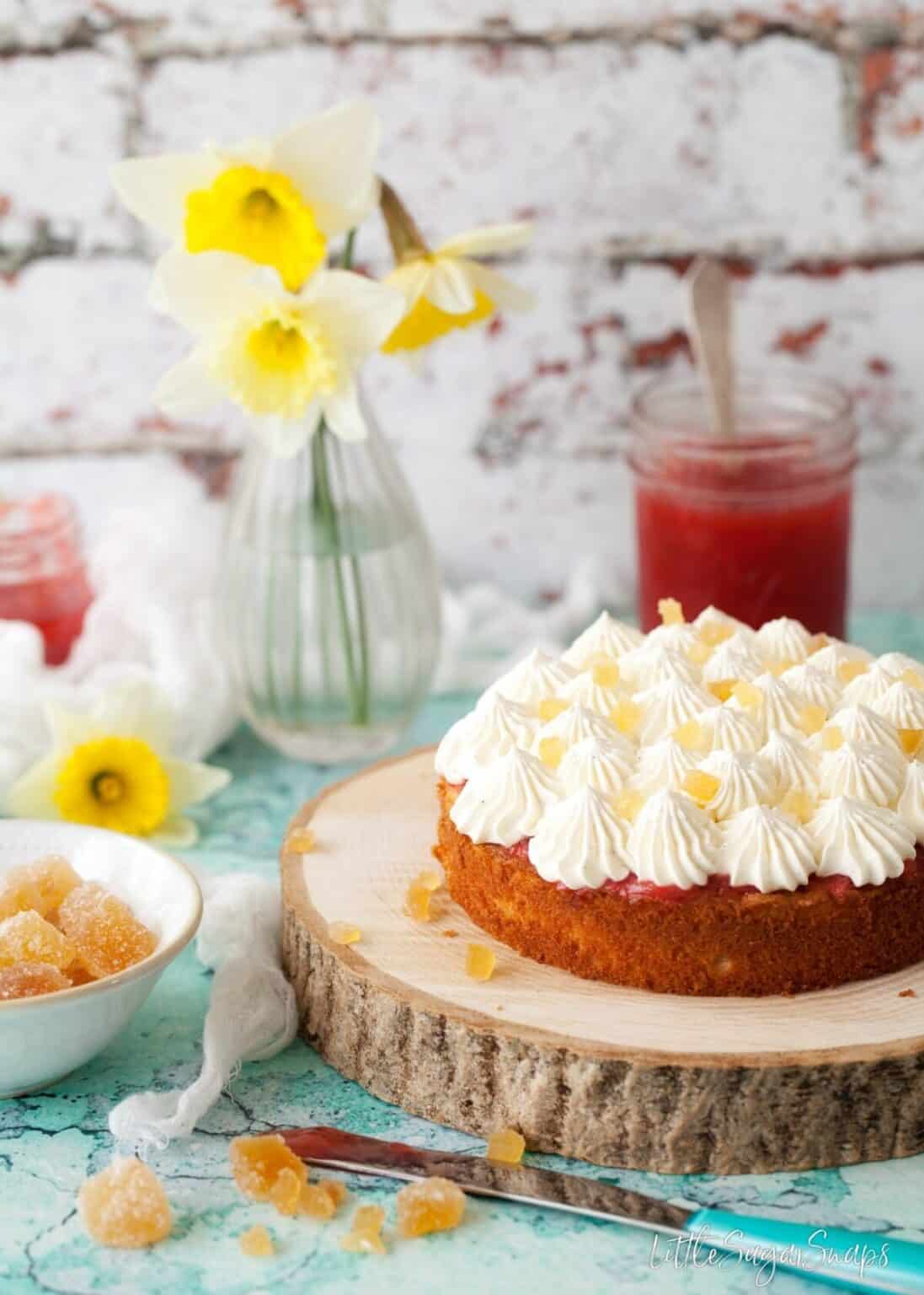 Easy Vanilla Sponge Cake Little Sugar Snaps