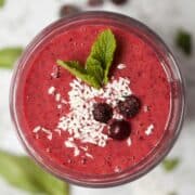 Blackcurrant smoothie with Mango & Mint F-3361