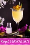 Royal Hawaiian Cocktail with Maraschino image for pinterest