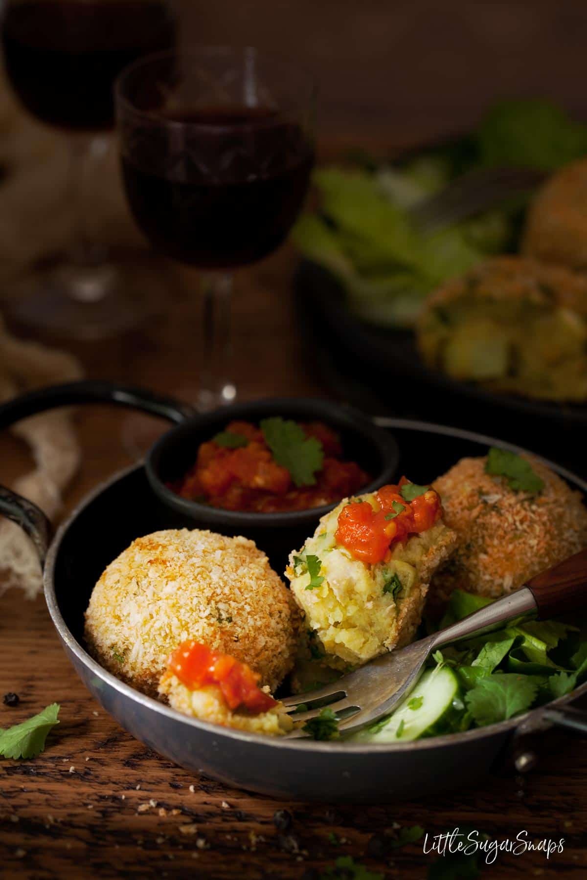 Indian Spiced Smoked Haddock Fishcakes Little Sugar Snaps