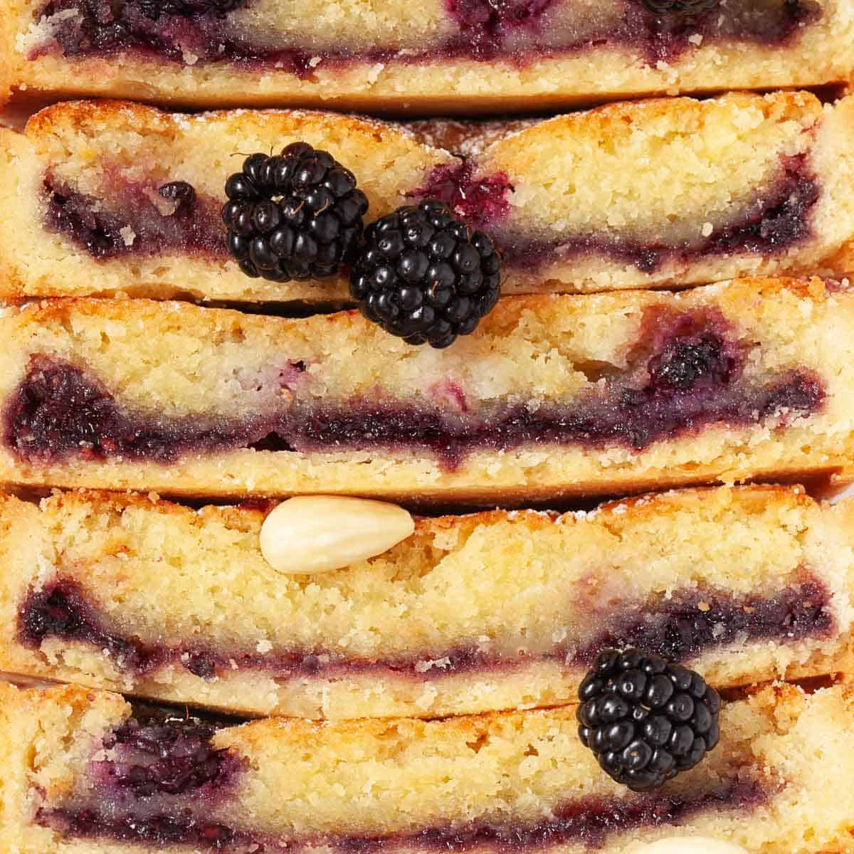 Blackberry and Almond Frangipane Tart-image