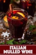 mulled wine with text overlay