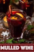 mulled wine with text overlay