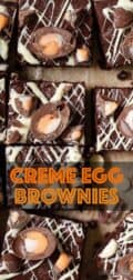 creme egg bornwies with text overlay