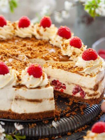 Biscoff cheesecake - featured image