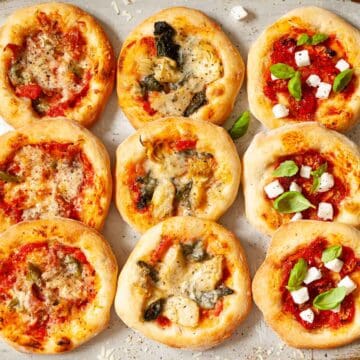 Mini Pizzas (Pizzette) - Little Sugar Snaps