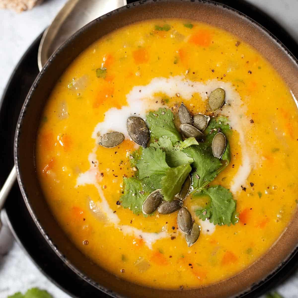 Carrot and Red Lentil Soup