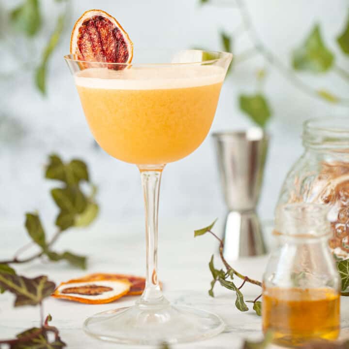 Rum Sour Cocktail Little Sugar Snaps