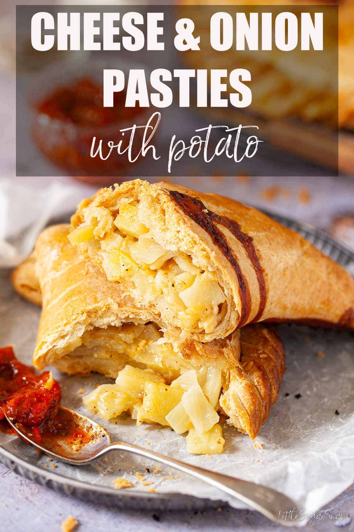 Cheese and Onion Pasties with Potato - Little Sugar Snaps