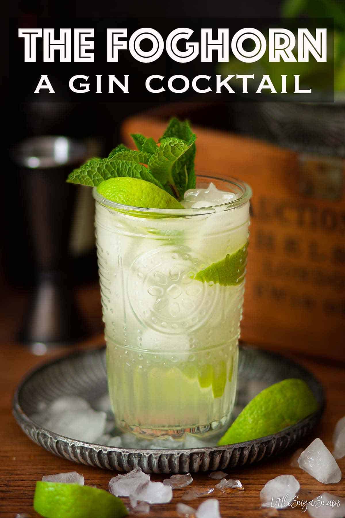 London Mule Cocktail with Gin and Ginger Beer Little Sugar Snaps